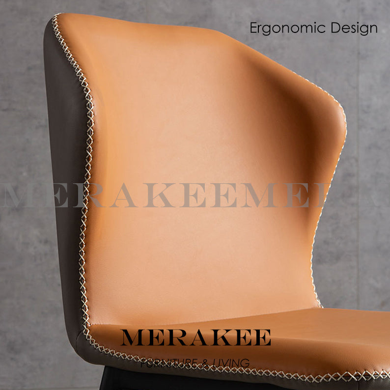 MERAKEE Dining Chair PU Leather Dining Room Furniture JCY002