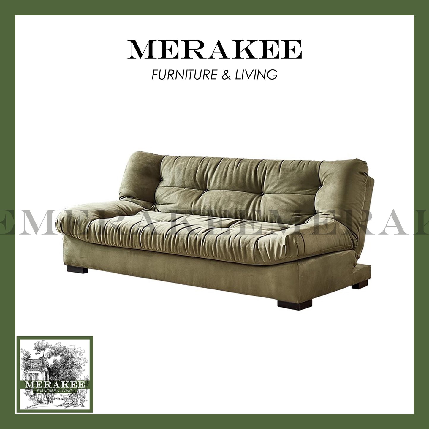 MERAKEE Multi Purpose Sofa Bed Color Solution Living Room Bedroom Furniture XC3856