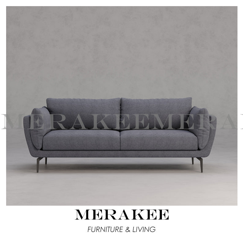 MERAKEE 1/2/3 Seater Sofa Solid Wood Color Solution Living Room Furniture JC806