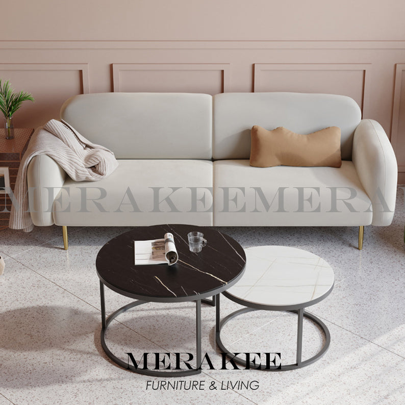 MERAKEE Velvet 1/2/3/4 Seater Sofa Color Solution Living Room Furniture JC998