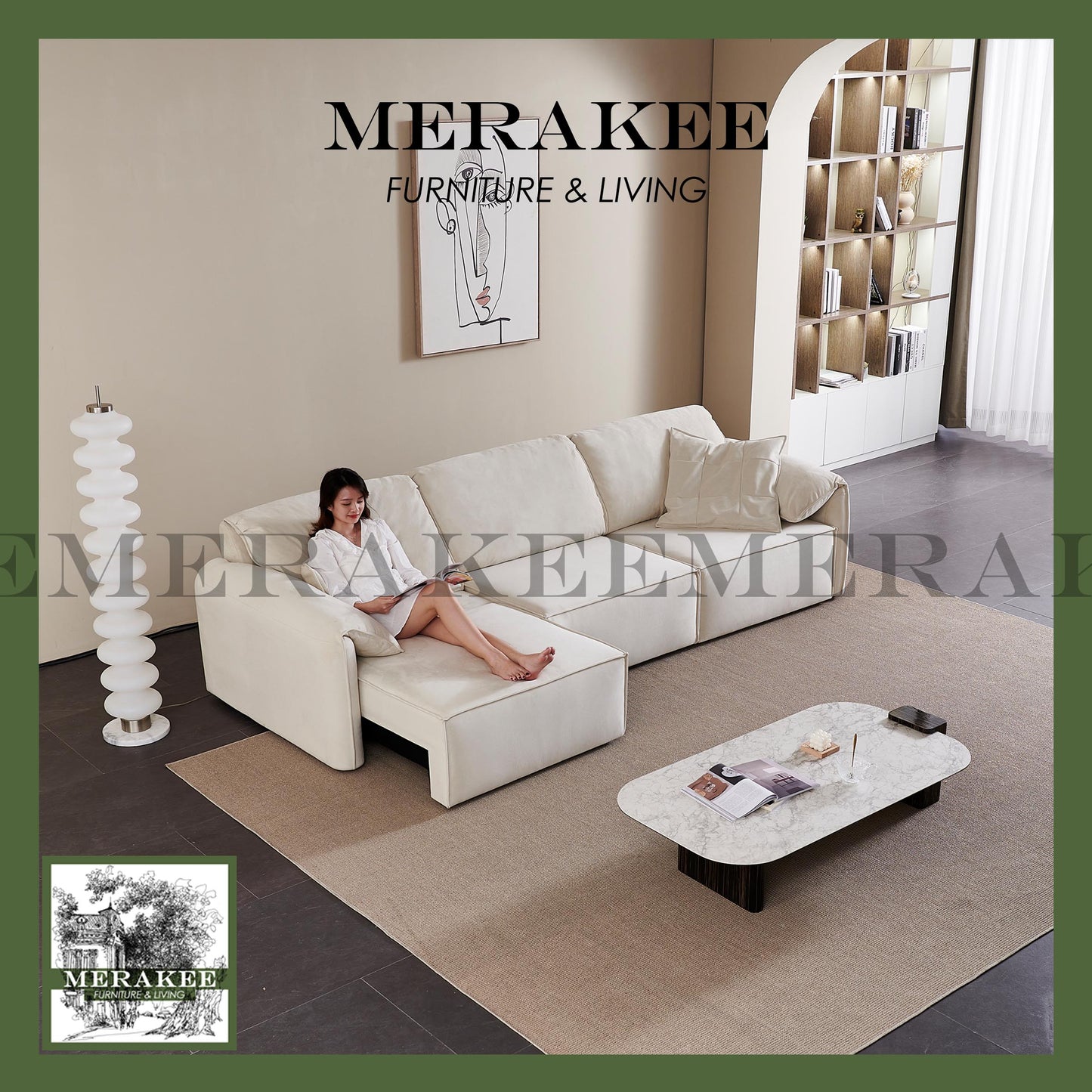 MERAKEE Electric Recliner sofa Fabric 2/3/4 Seater Color Solution Living Room Bedroom Furniture XC830