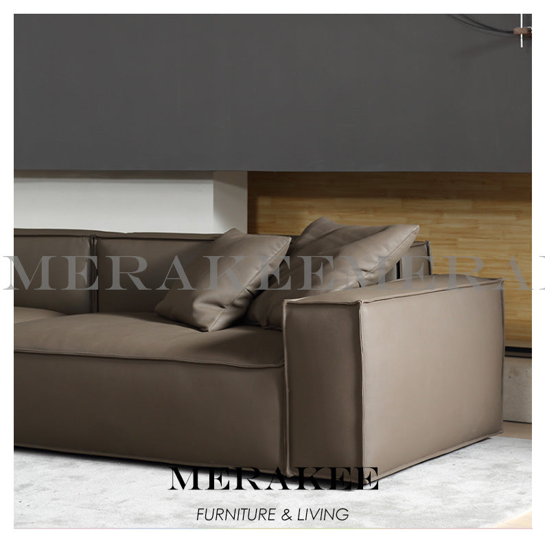 MERAKEE Leather 1/2/3/4 Seater Sofa Living Room Furniture XC818