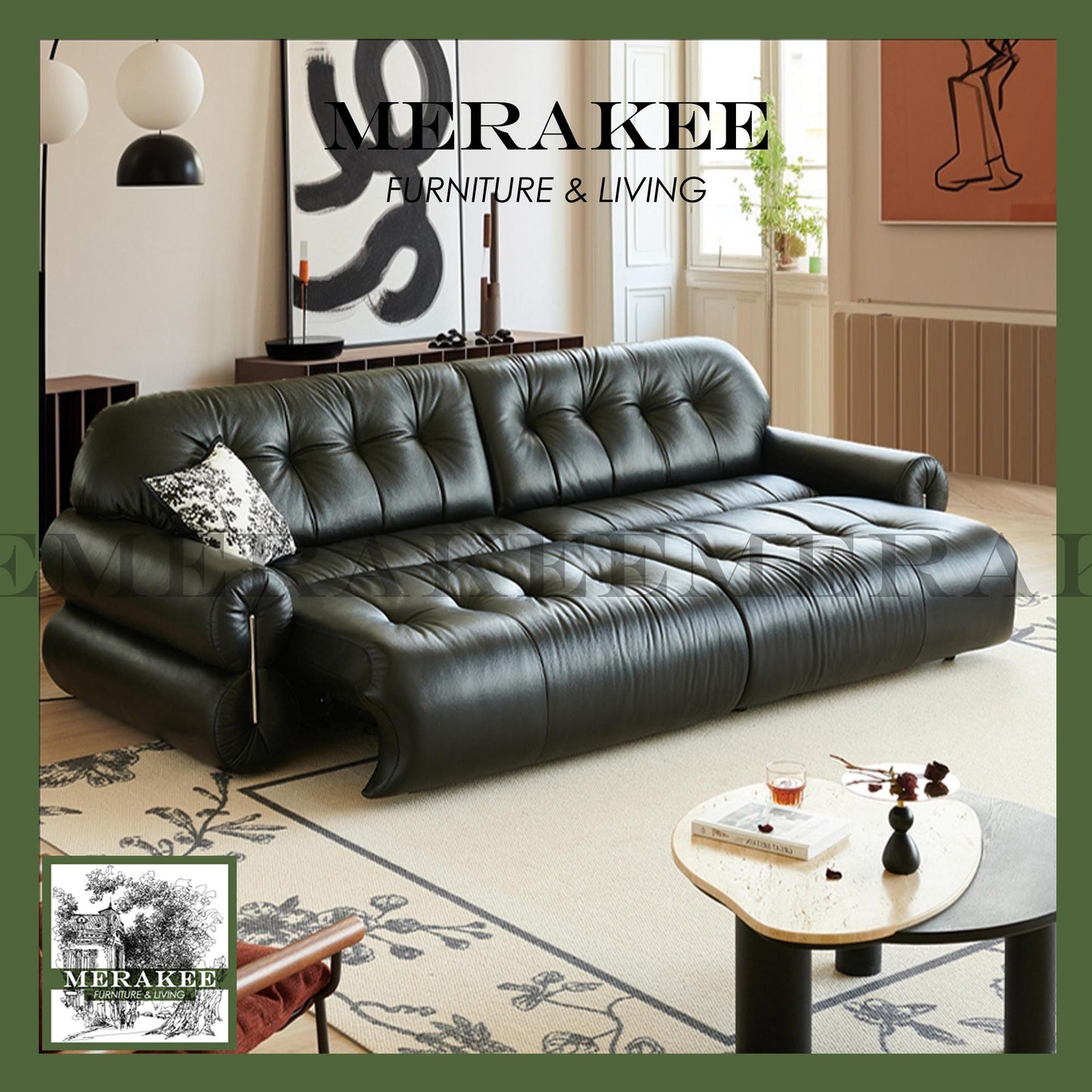 MERAKEE Full-Grain Genuine Leather Electric Recliner sofa 2/3 Seater Color Solution Living Room Furniture XC8843