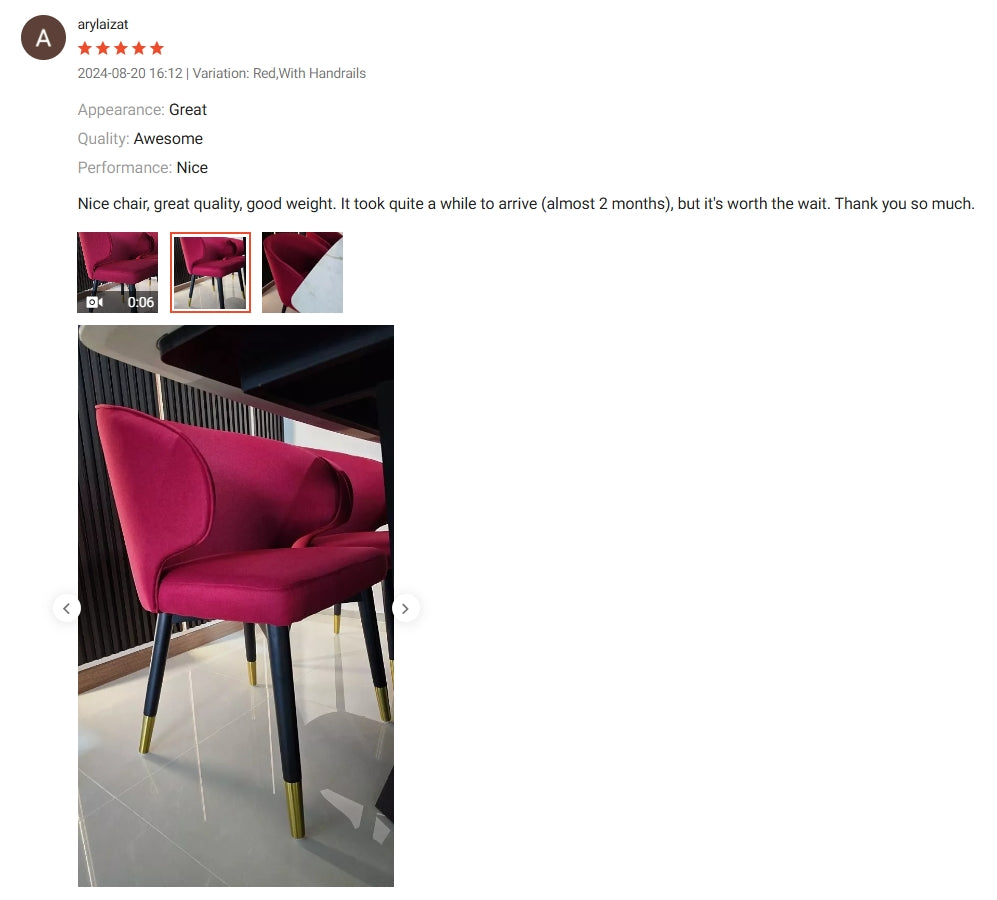 MERAKEE Dining Chair PU Leather Fabric Solid Wood Frame Ashwood Leg Dining Room Furniture JC14