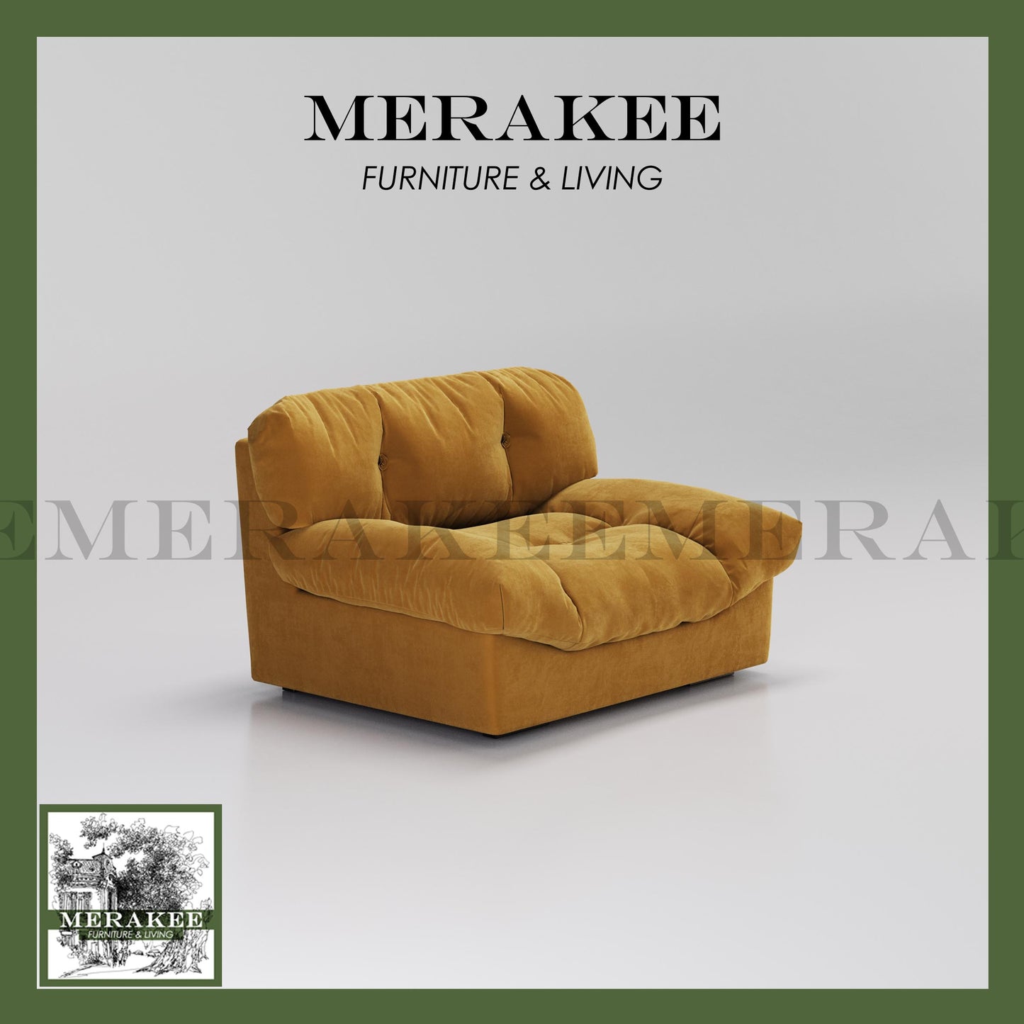 MERAKEE Fabric 1/2/3/4 Seater Cloud Sofa Color Solution Living Room Furniture JC083