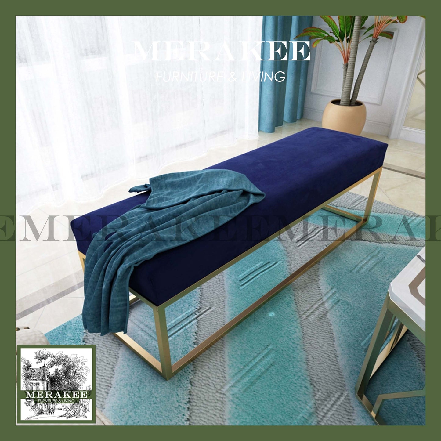 MERAKEE Bench Dining Bench Changing Shoes Bench B30