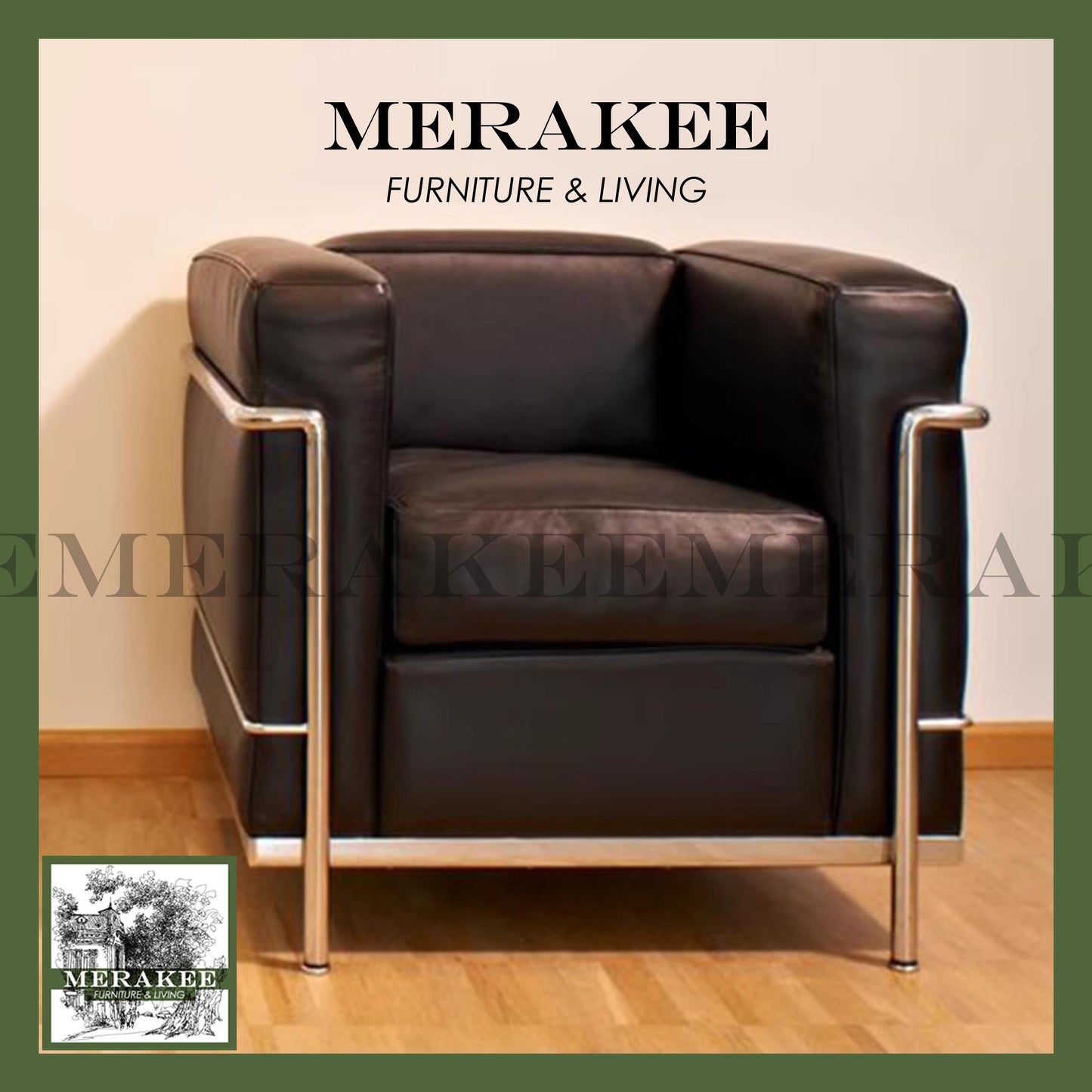 MERAKEE PU/Genuine Leather 1/2/3 Seater Sofa Color Solution Living Room Furniture YM09