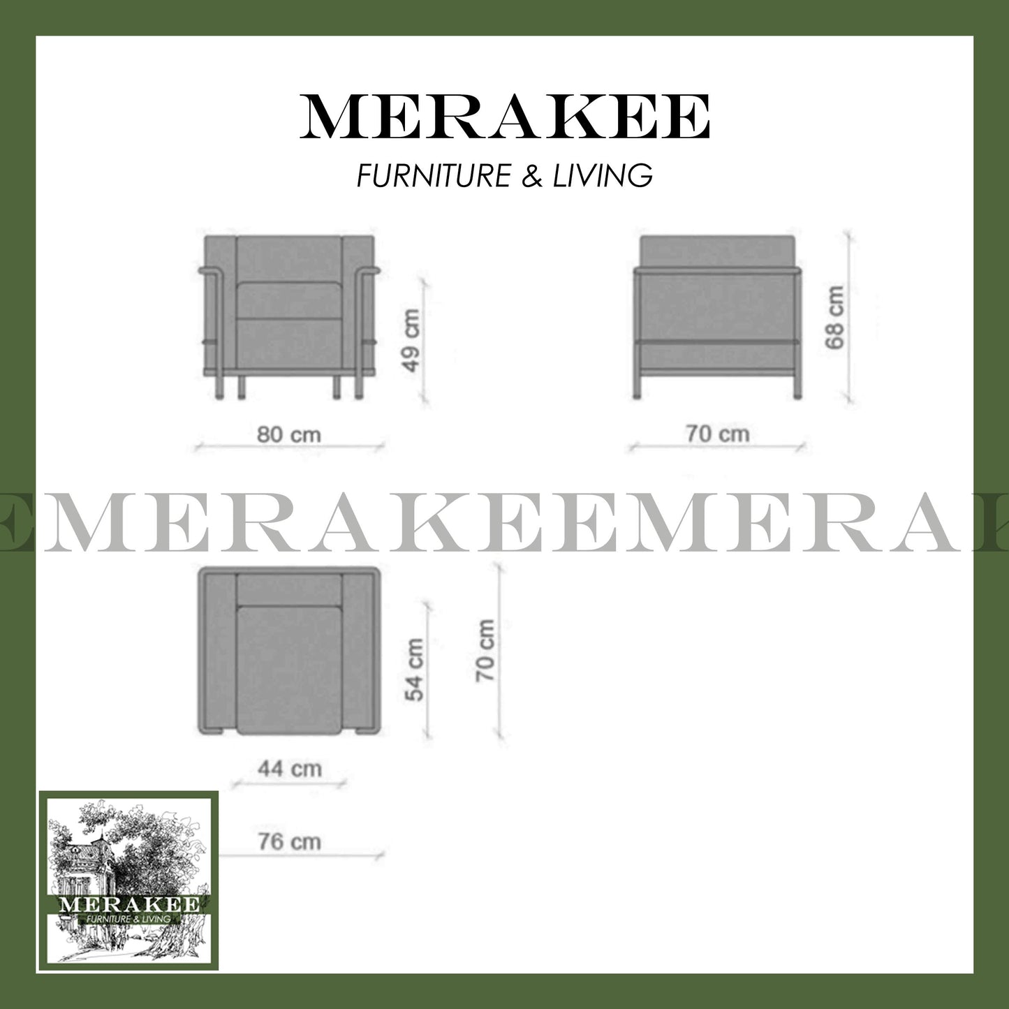 MERAKEE PU/Genuine Leather 1/2/3 Seater Sofa Color Solution Living Room Furniture YM09
