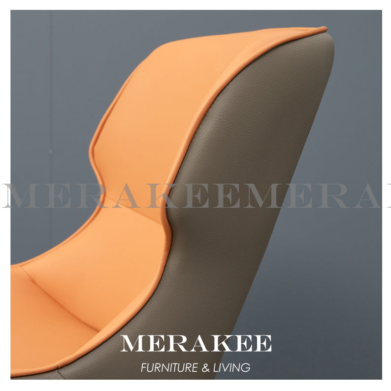 MERAKEE Dining Chair PU Leather Dining Room Furniture JCY19