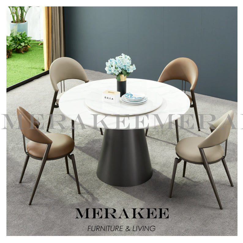 MERAKEE Dining Chair PU Leather Dining Room Furniture YZ02