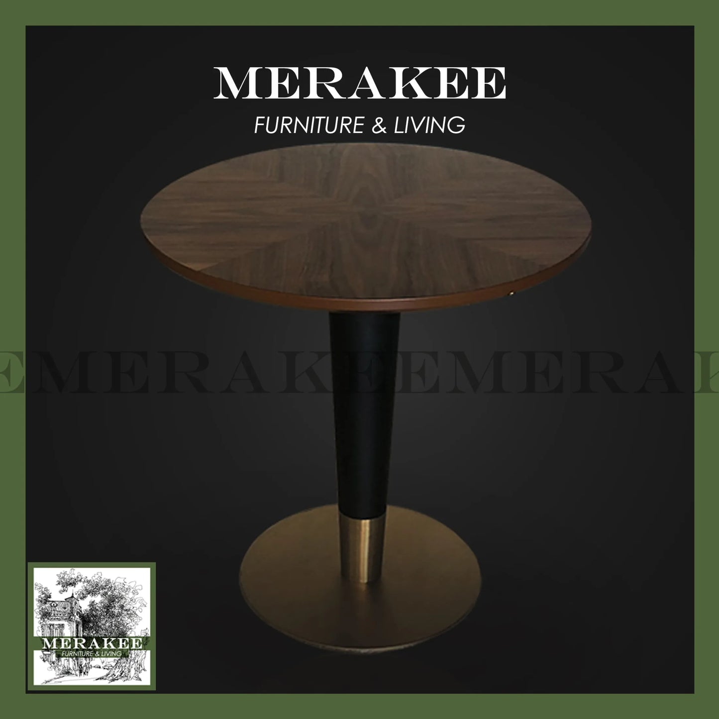 MERAKEE Dining Discussion Chair Wood with Full Grain Leather PU Leather Technology Fabric Discussion Table Set Dining Room Furniture WQ01