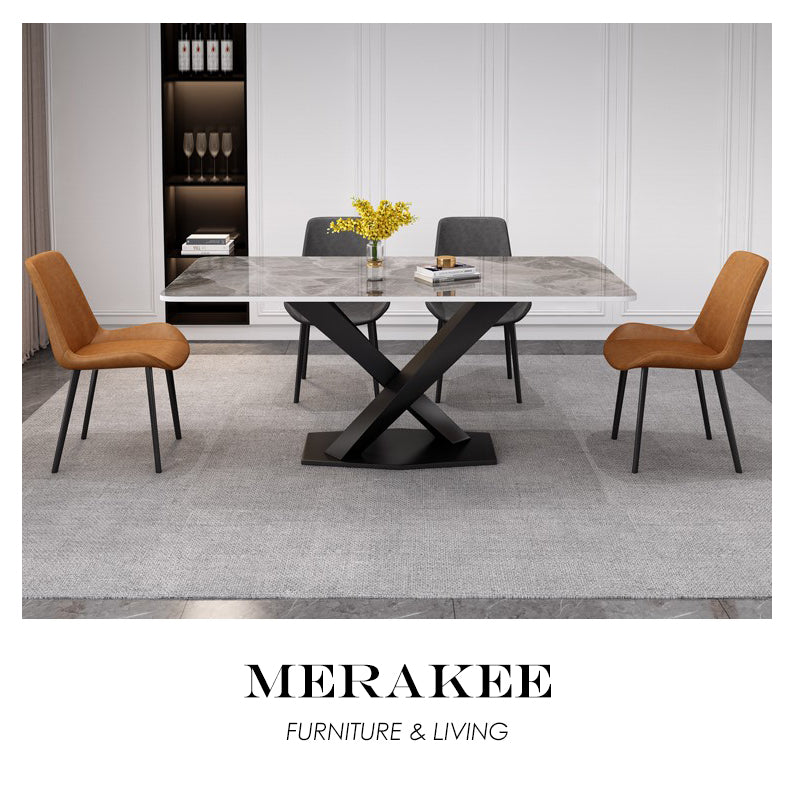MERAKEE Dining Chair PU Leather Dining Room Furniture JC008