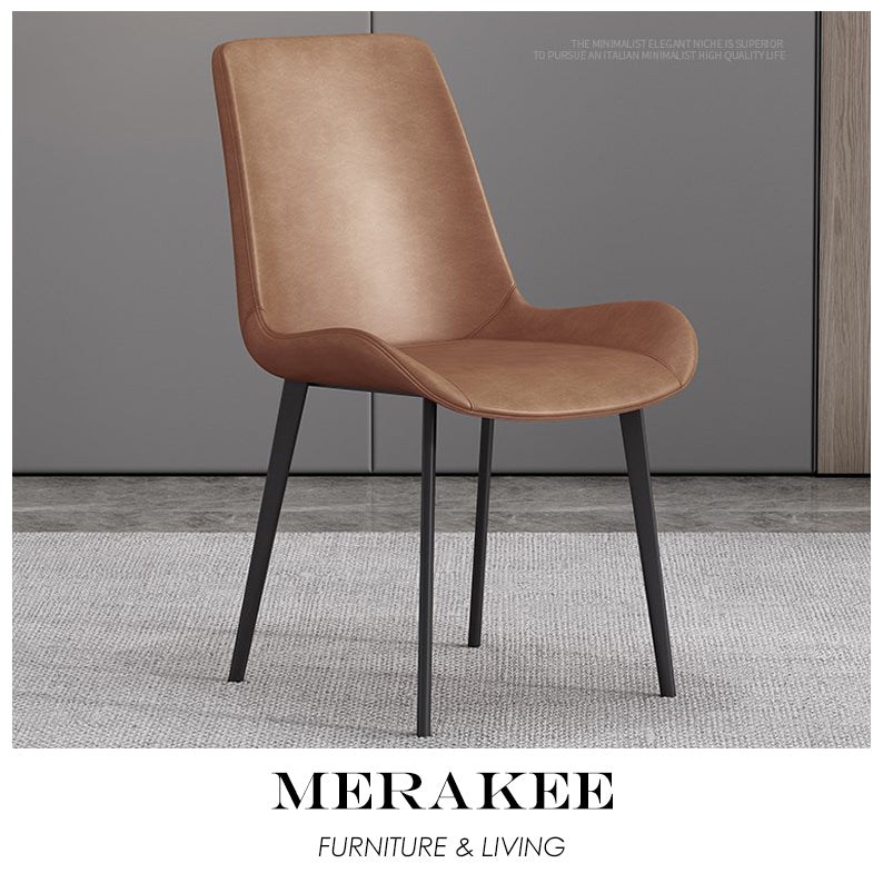 MERAKEE Dining Chair PU Leather Dining Room Furniture JC008