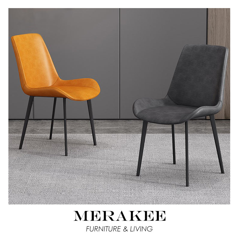 MERAKEE Dining Chair PU Leather Dining Room Furniture JC008
