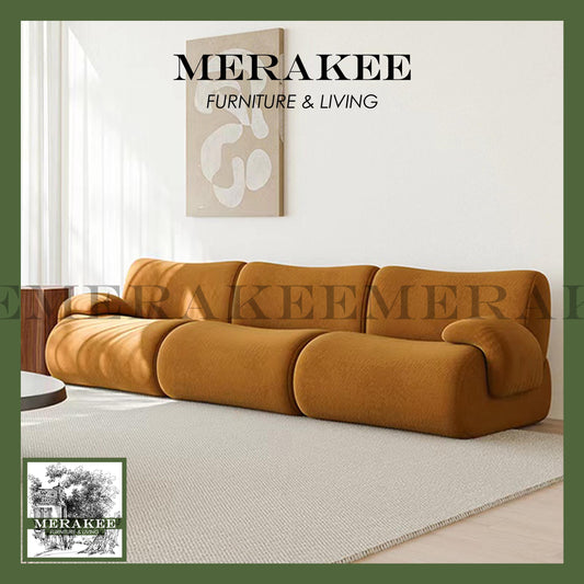 MERAKEE Compressed Modular/Sectional Sofa Firm Seat 5 Years Warranty High Flexibility T017
