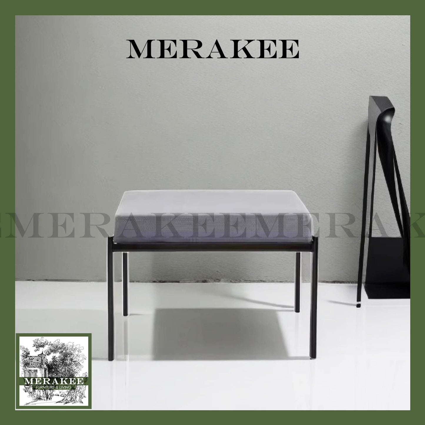 MERAKEE Dining Bench Changing Shoes Bench B46