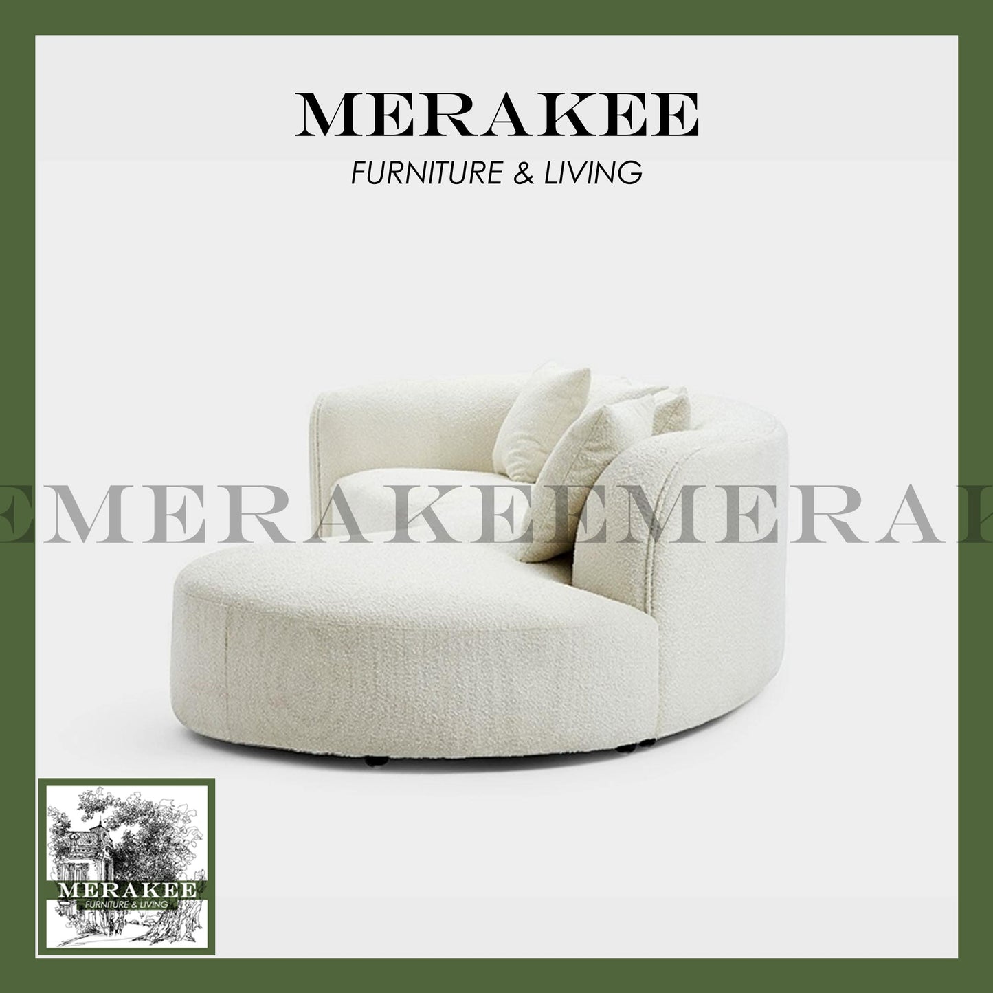 MERAKEE Fabric 1/2/3/4 Seater Sofa Solid Wood Frame Color Solution Technology Fabric Teddy Plush Living Room Furniture XC81