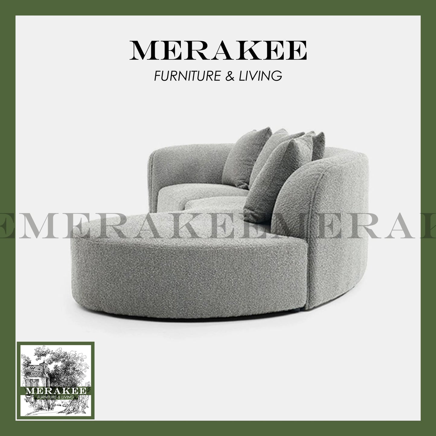 MERAKEE Fabric 1/2/3/4 Seater Sofa Solid Wood Frame Color Solution Technology Fabric Teddy Plush Living Room Furniture XC81