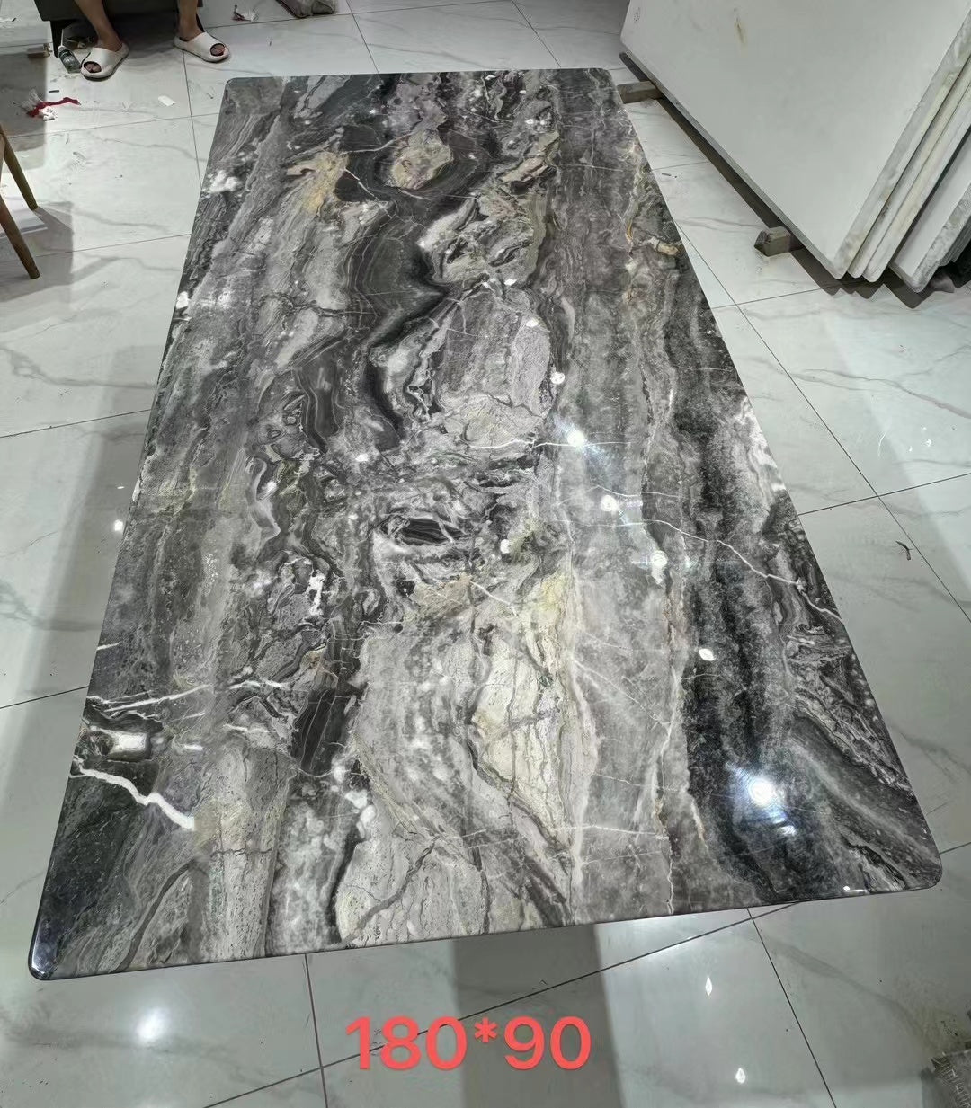 MERAKEE Natural Marble Clearance Dining Table