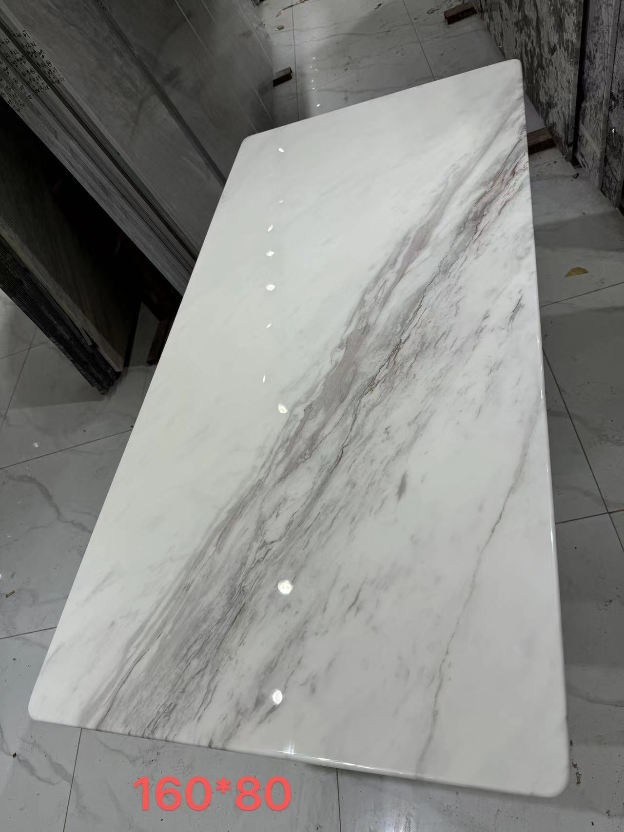 MERAKEE Natural Marble Clearance Dining Table