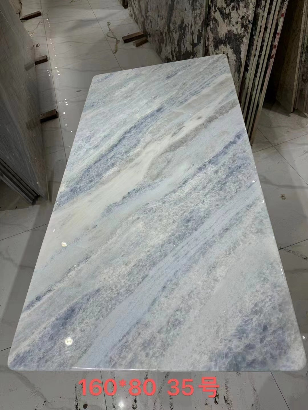 MERAKEE Natural Marble Clearance Dining Table