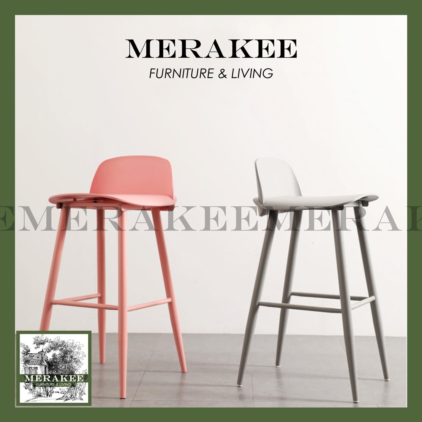 MERAKEE Bar Stool Chair BC03