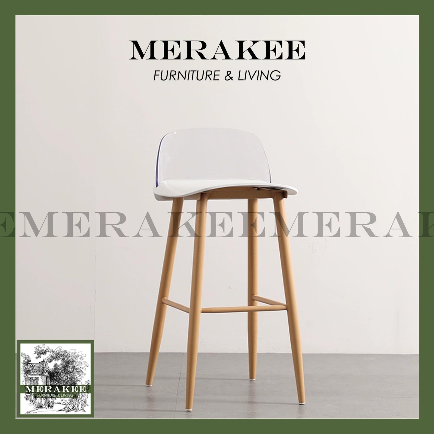 MERAKEE Bar Stool Chair BC03