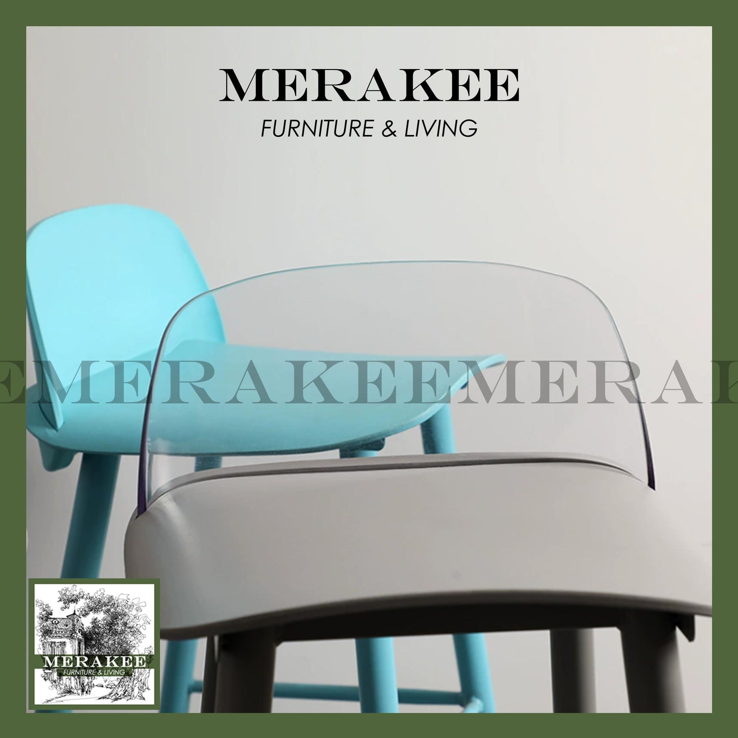 MERAKEE Bar Stool Chair BC03