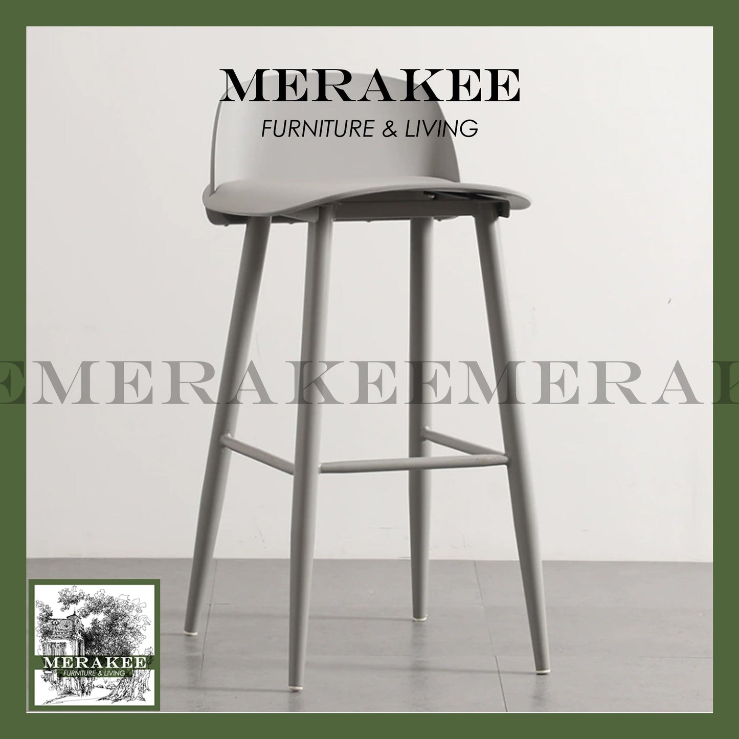 MERAKEE Bar Stool Chair BC03